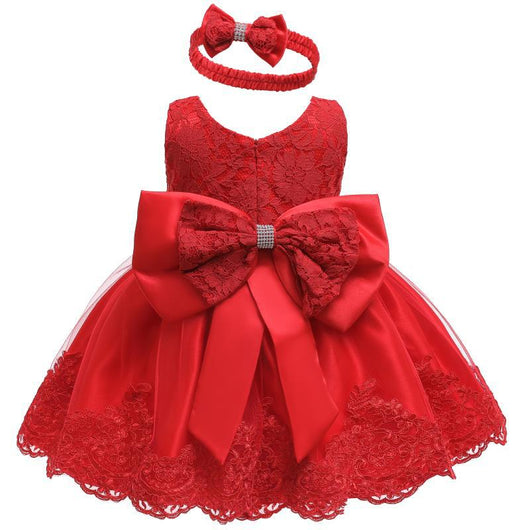 Vestido de Encaje con Falda Voluminosa - Image 29