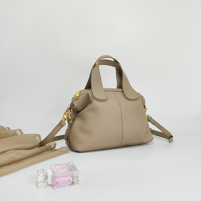 Bolso Mensajero de Cuero Genuino para Mujer - Gran Capacidad en Cuero Vacuno Primera Capa - Image 22