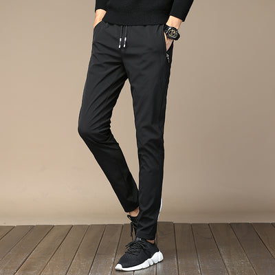 Pantalones Casuales Daddy Ice Silk Verano - Ligeros y Frescos para Hombre - Image 17