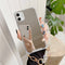 Funda Espejo Electrochapada para Teléfono con Pulsera de Moda