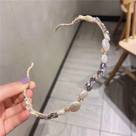 Diadema de Hada del Bosque con Pasadores de Strass Delicados - Image 11