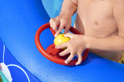 Piscina Inflable Infantil con Toldo en Forma de Barco - Image 6