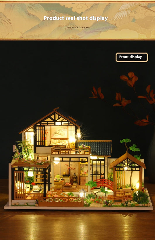 Casa de Jardín Forestal DIY P018 - Maqueta Decorativa para Armar - Image 12