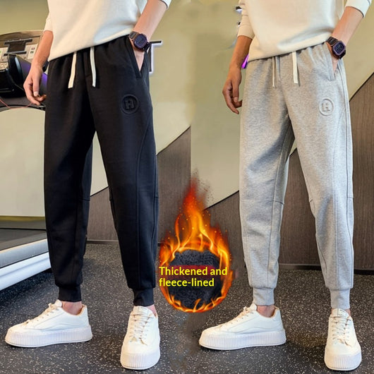 Pantalones Deportivos Versátiles para Hombre en Colores Sólidos - Image 3
