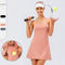 Conjunto Deportivo 2 Piezas: Falda Tenis Yoga y Short Fitness de Alto Estiramiento