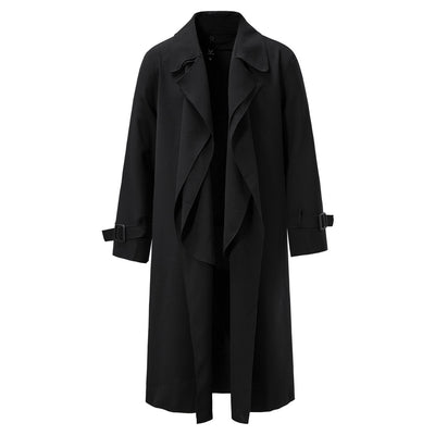 Abrigo Trinchera Suelta Largo para Hombre - Image 12