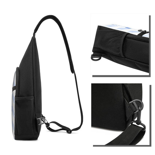 Bolsa de Pecho Bandolera Asimétrica Casual - Image 9