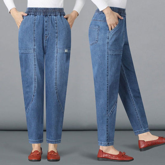 Jeans Sueltos Modernos Reductores para Mujer - Image 3