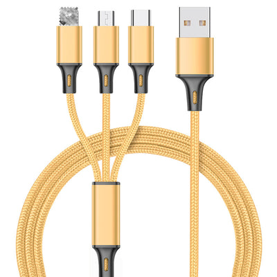 Cable de Datos Trenzado 3 en 1 Compatible - Image 9