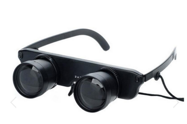 Telescopio Polarizado 3x28 para Pesca - Lentes Espejo de Alta Definición