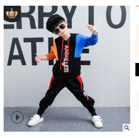 Conjunto Deportivo Infantil Coreano Primavera - Sudadera y Pantalón para Niños Grandes - Image 5