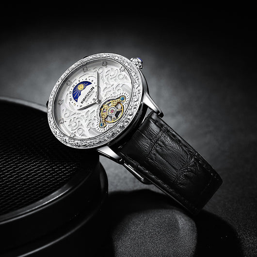 Reloj Mecánico Tourbillon de Lujo para Hombre Ejecutivo