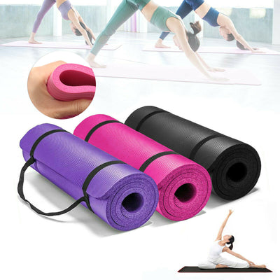 Tapete de Yoga Antideslizante Extra Ancho para Fitness y Recuperación - Image 5