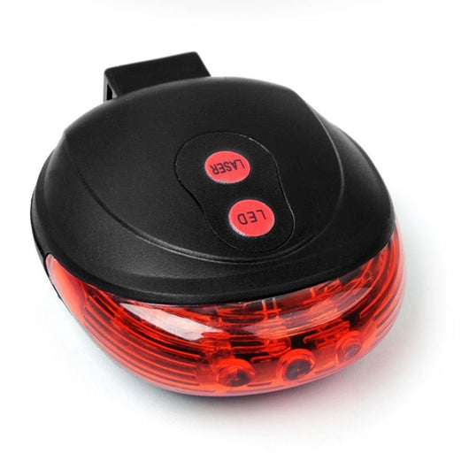 Luz Trasera para Bicicleta 5LED con Láser de Seguridad - Image 8