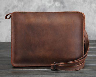 Bolso de Cuero para Hombre - Cartera Profesional de Hombro - Image 5