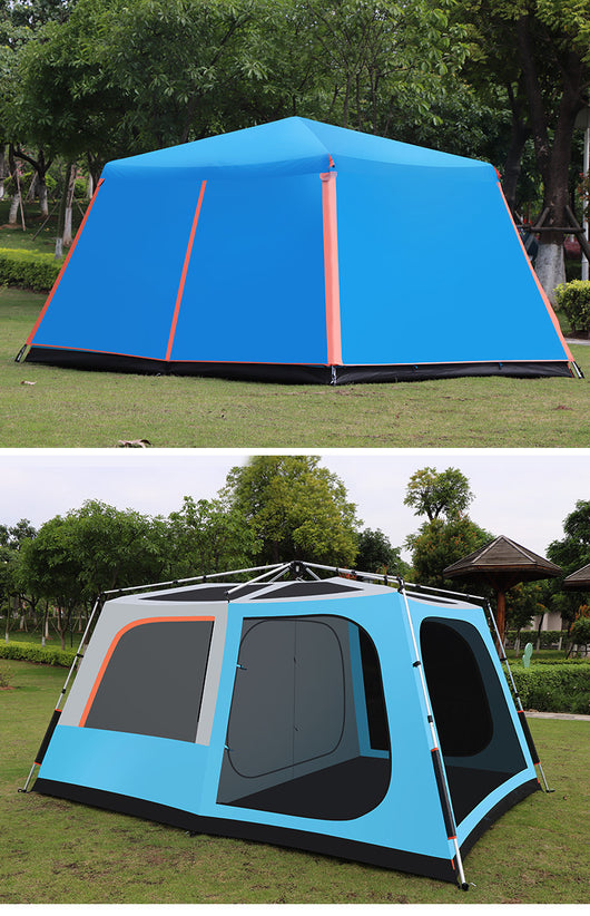 Tienda de Campaña Automática para 3-8 Personas - Aluminio Reforzado Doble Capa Impermeable - Image 9
