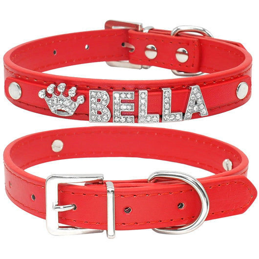 Collar Personalizado para Perros Pequeños con Strass Brillante - Image 20