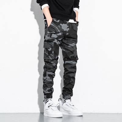Pantalones Overol Holgados Camuflaje para Hombre - Estilo Casual