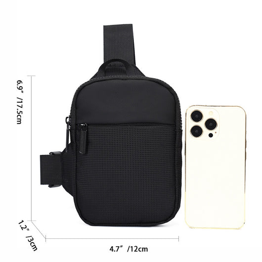 Bolsa Bandolera Casual para Hombre - Diseño Minimalista y Funcional - Image 12