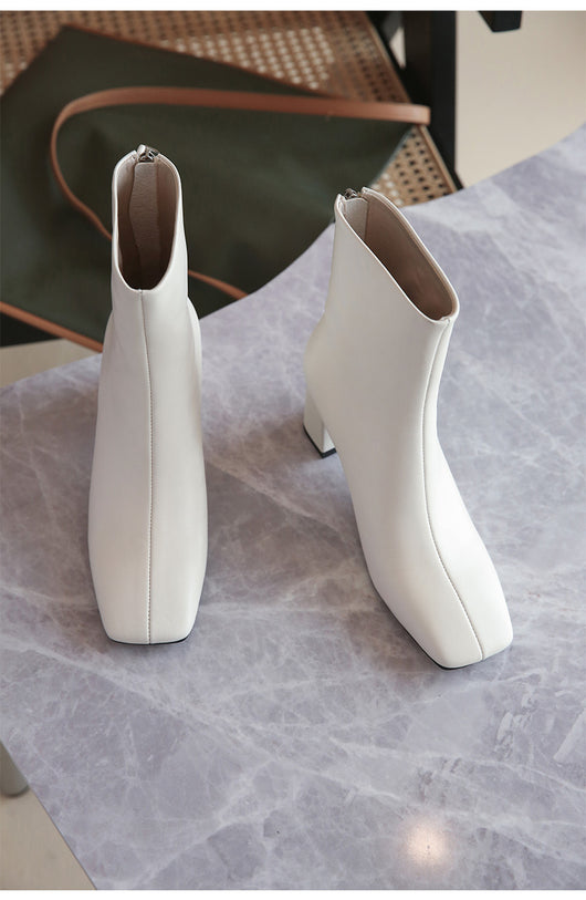 Botas de Cuero Premium con Diseño Minimalista - Image 31