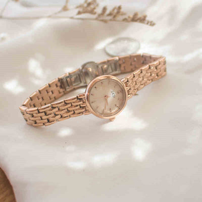 Reloj de Pulsera Mujer Acero Inoxidable Elegante Cuarzo