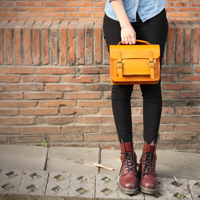 Bolso Crossbody Británico de Estilo Clásico - Image 9