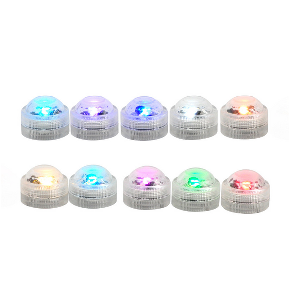 Luz LED Sumergible con Control Remoto - 5 Colores Ajustables