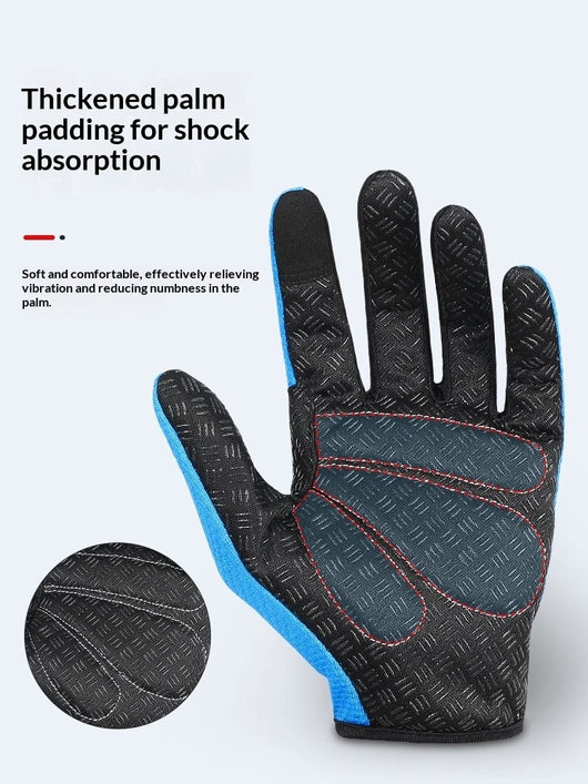 Guantes Ciclismo Verano Táctiles Dedo Completo para Moto y Bicicleta - Image 3