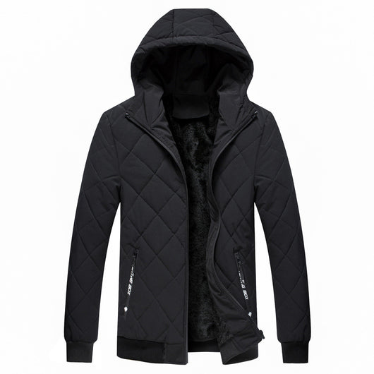Sudadera de Terciopelo con Capucha para Hombre - Otoño Invierno - Image 2