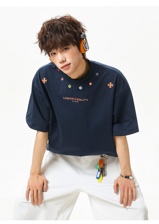 Playera de Algodón Estampada de Manga Corta para Hombre - Image 16