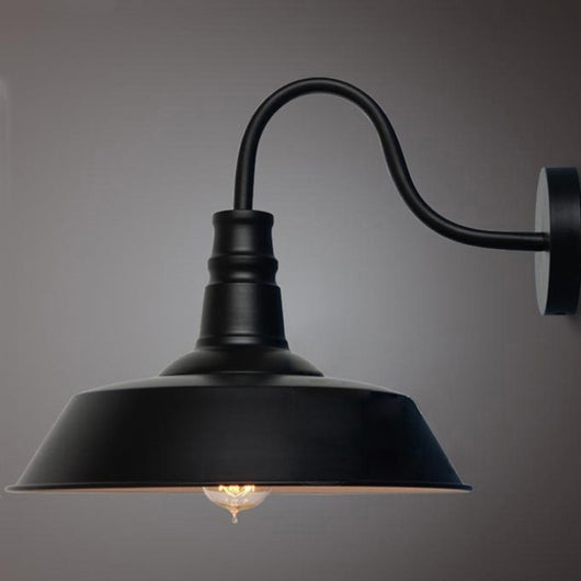 Lámpara de Pared Retro Hierro Forjado Estilo Café