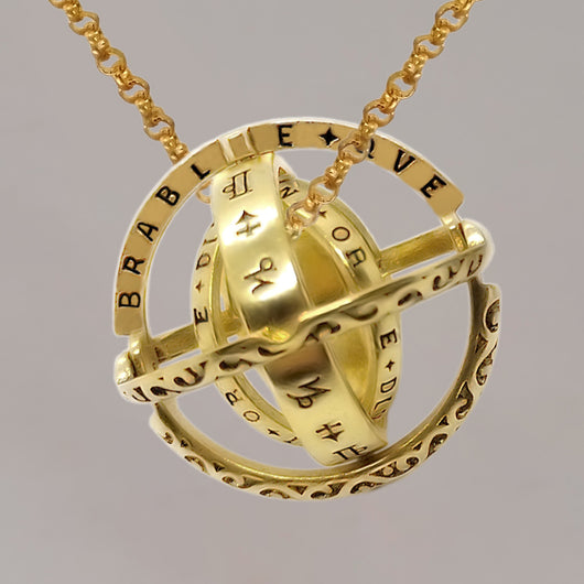 Anillo Collar Universo Giratorio - Globo Terráqueo Transformable Astronómico - Image 11