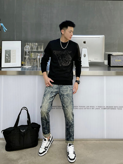 Pantalones Vaqueros Elásticos para Hombre - Comodidad Casual - Image 13