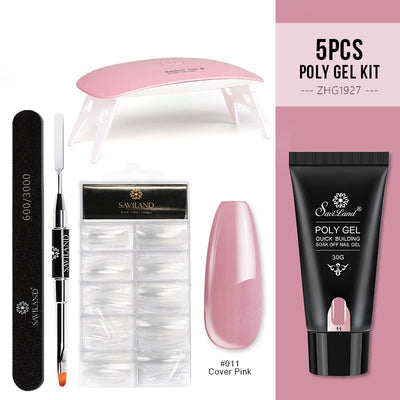 Kit de Gel Acrílico Rápido con Cristal para Uñas - Image 15
