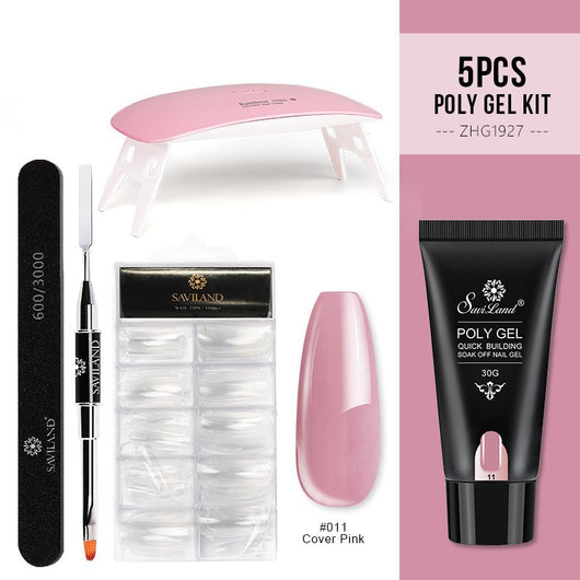 Kit de Gel Acrílico Rápido con Cristal para Uñas - Image 15