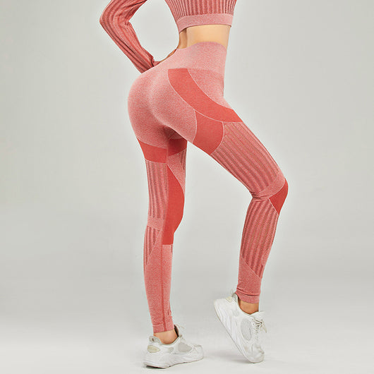 Leggins Levantacaderas Peach con Malla Deportiva - Image 18