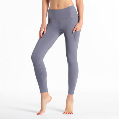 Pantalones de yoga con estampado y tela elástica - Image 17