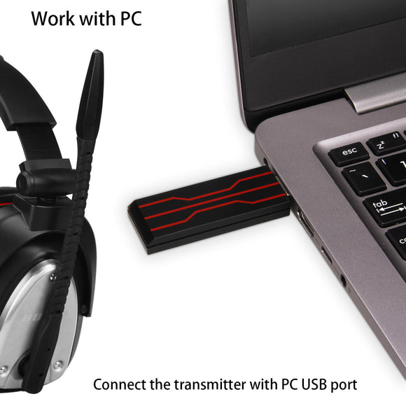 Auriculares Inalámbricos HUHD para Gaming