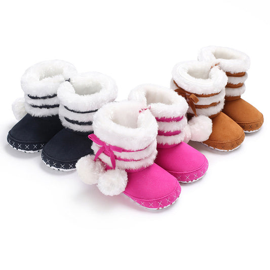 Botines Pom Pom para Invierno
