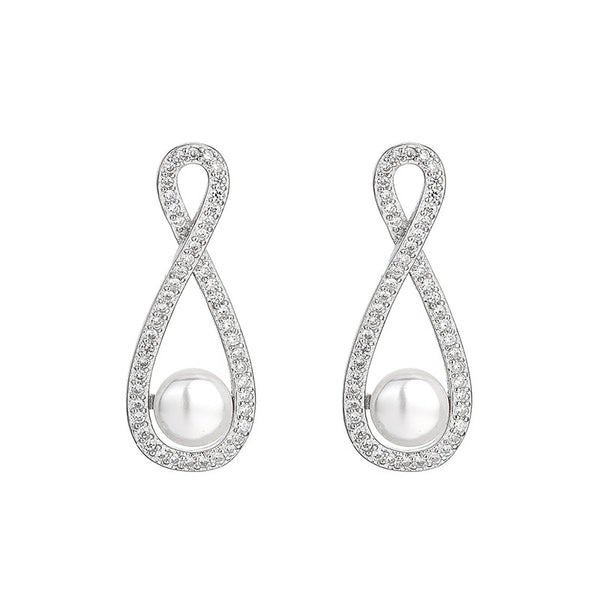 Aretes Infinito Ocho - Diseño Minimalista y Elegante