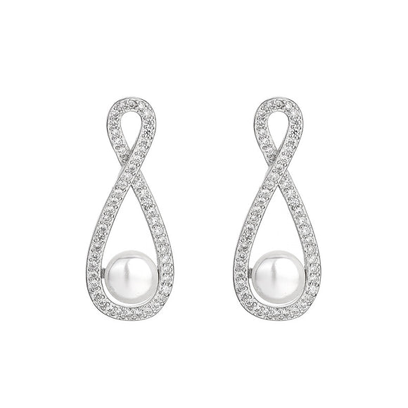 Aretes Infinito Ocho - Diseño Minimalista y Elegante