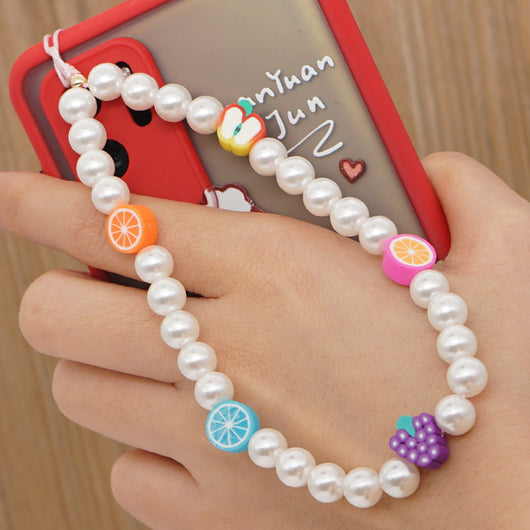 Cadena Personalizadas para Celular con Perlas Imitación - Accesorio Elegante para Chicas - Image 15
