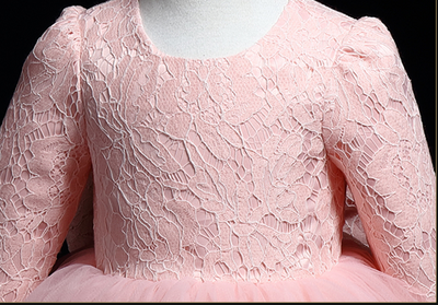 Vestido Princesa Infantil con Falda Voluminosa - Image 4