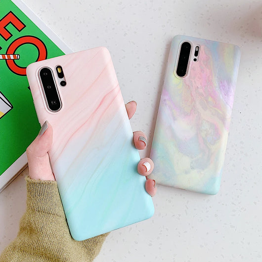 Funda para móvil con diseño mármol y degradado - Image 6