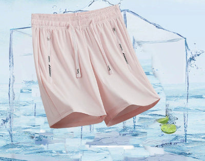 Pantalones Deportivos Hombre Tela Ice Silk Transpirable Ajuste Relajado - Image 6