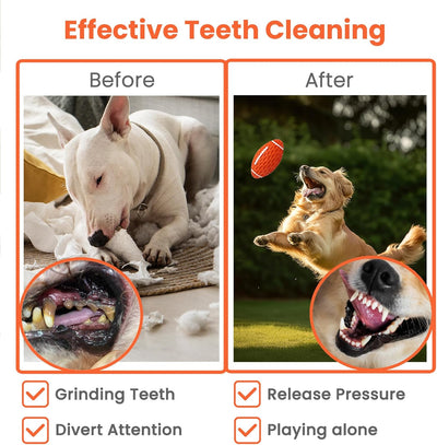 Juguete de Rugby Resistente para Perros Grandes - Diseño Duradero con Sonido Chirriante - Image 7