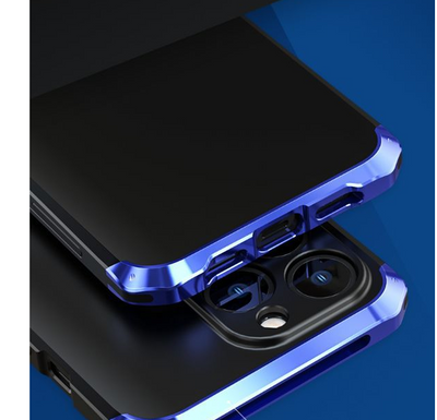Funda Protectora de Marco Completo para Celular en Color Sólido - Image 9