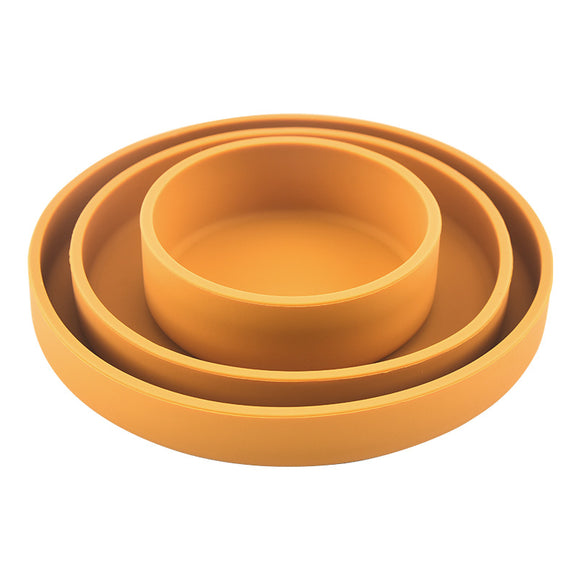 Plato de Entrenamiento Infantil en Silicona con Ventosa Antideslizante