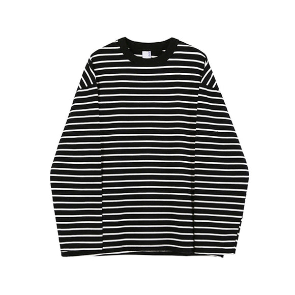 Playera Suelta Coreana Moderna para Hombre