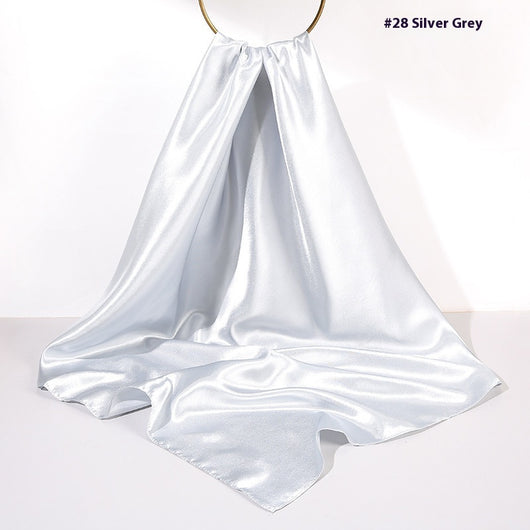 Pañuelo de Seda Artificial 90cm Satinado Brillante - Elegancia Pura - Image 31